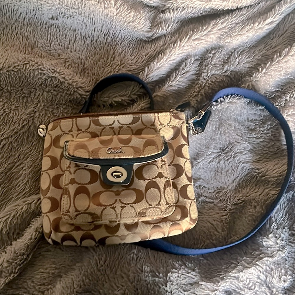 Small Coach purse.